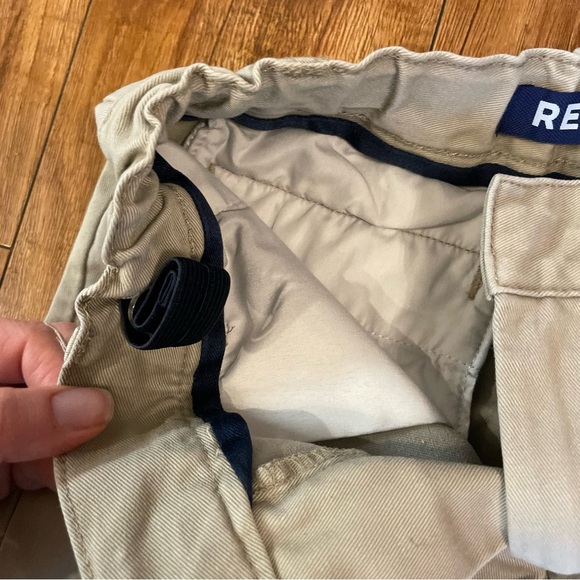 FRENCH TOAST Boys Relaxed Khaki Slim Uniform Pants Waist Tighteners Size 10 - Picture 5 of 10